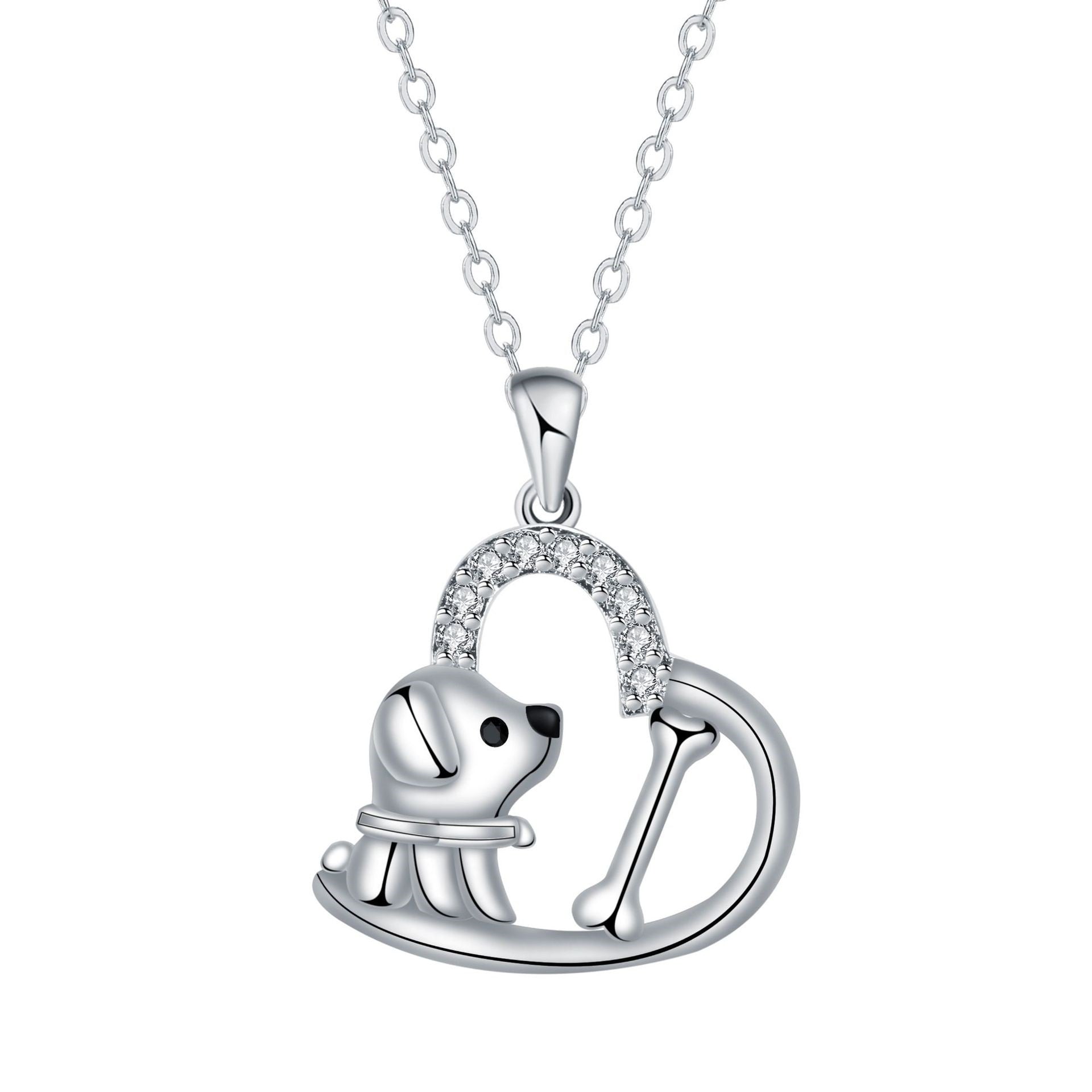 Hjärtpendant Hundhalsband