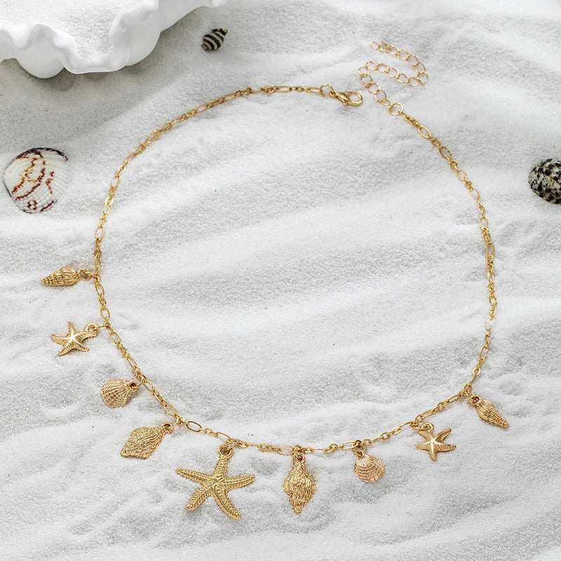 Havsdreams Sjöstjärna Snäckhalsband