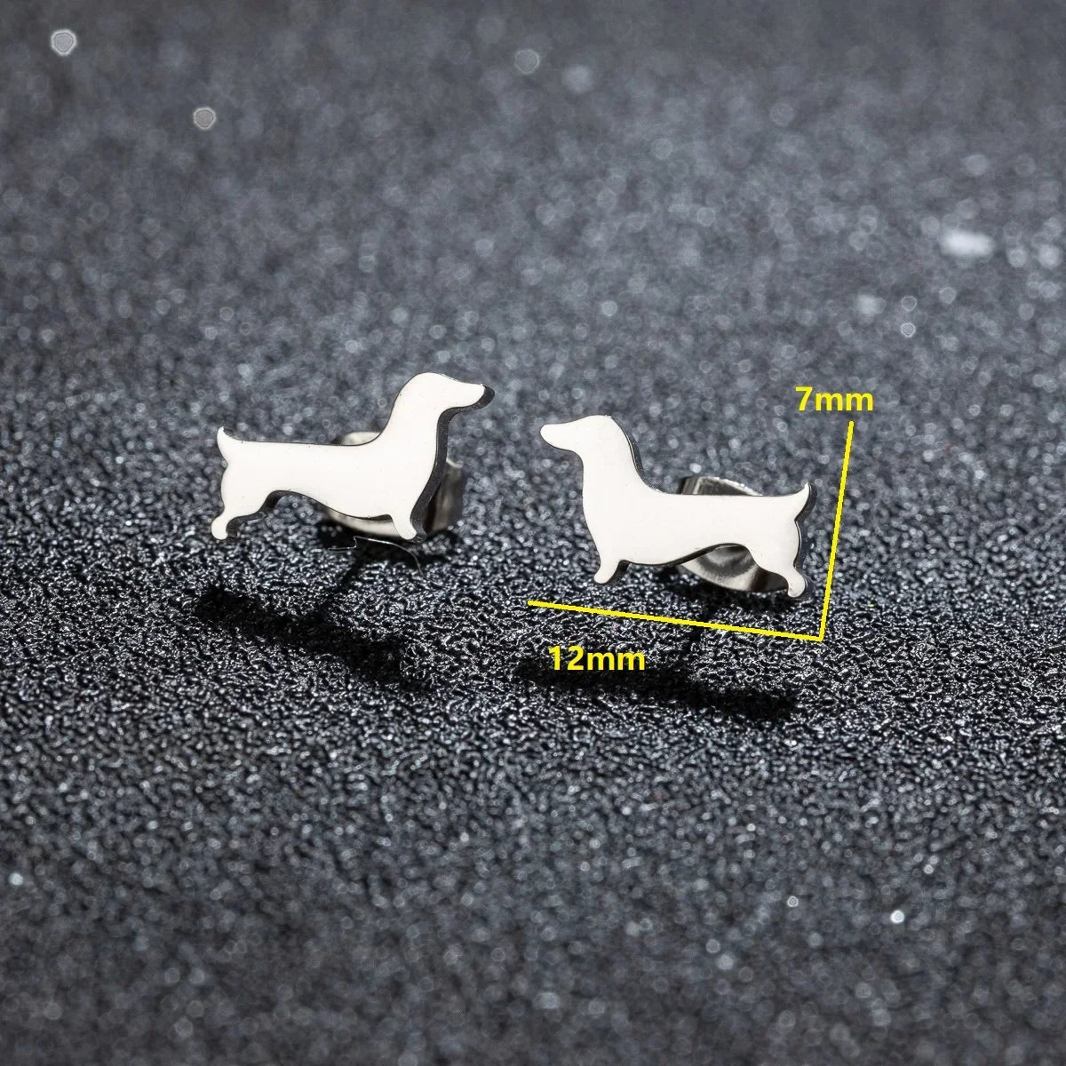 Dachshund Stud Örhängen