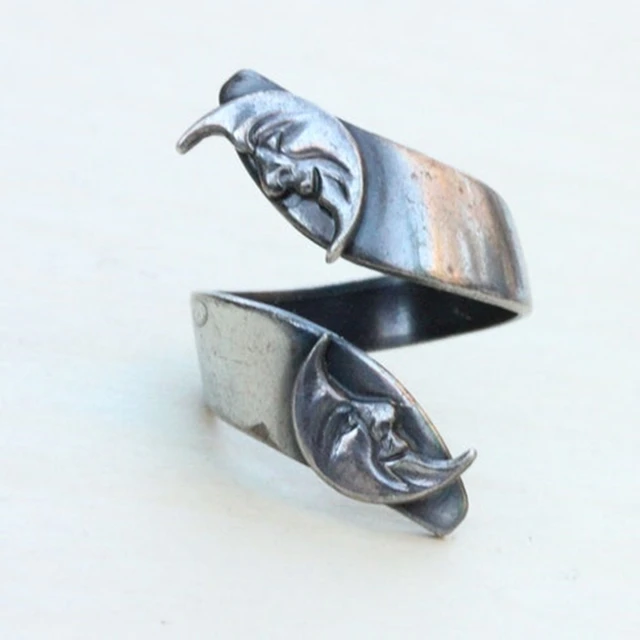 Vintagering med spiralmåne