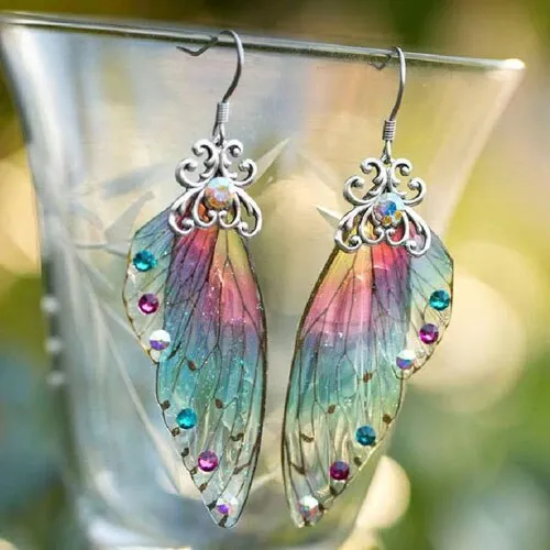 Vintage Fairy Wings Örhängen