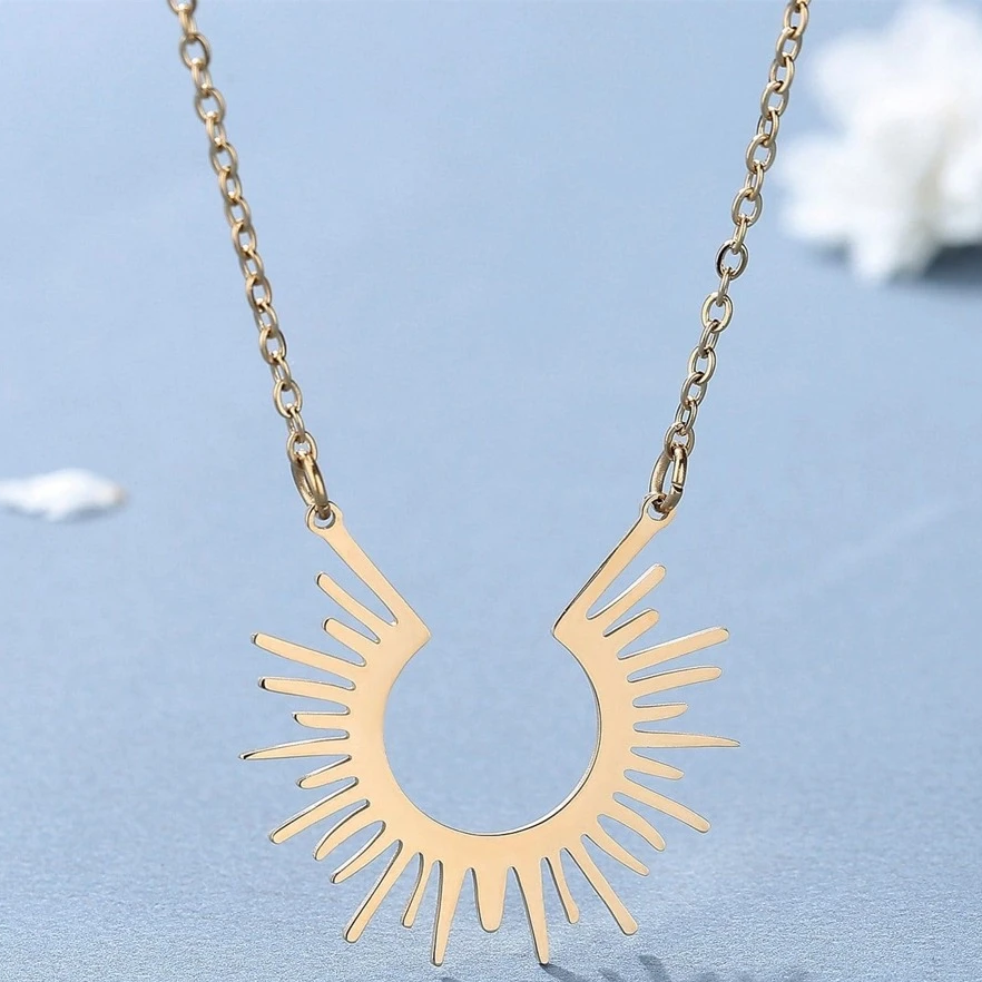 Vintage Solguld Halsband
