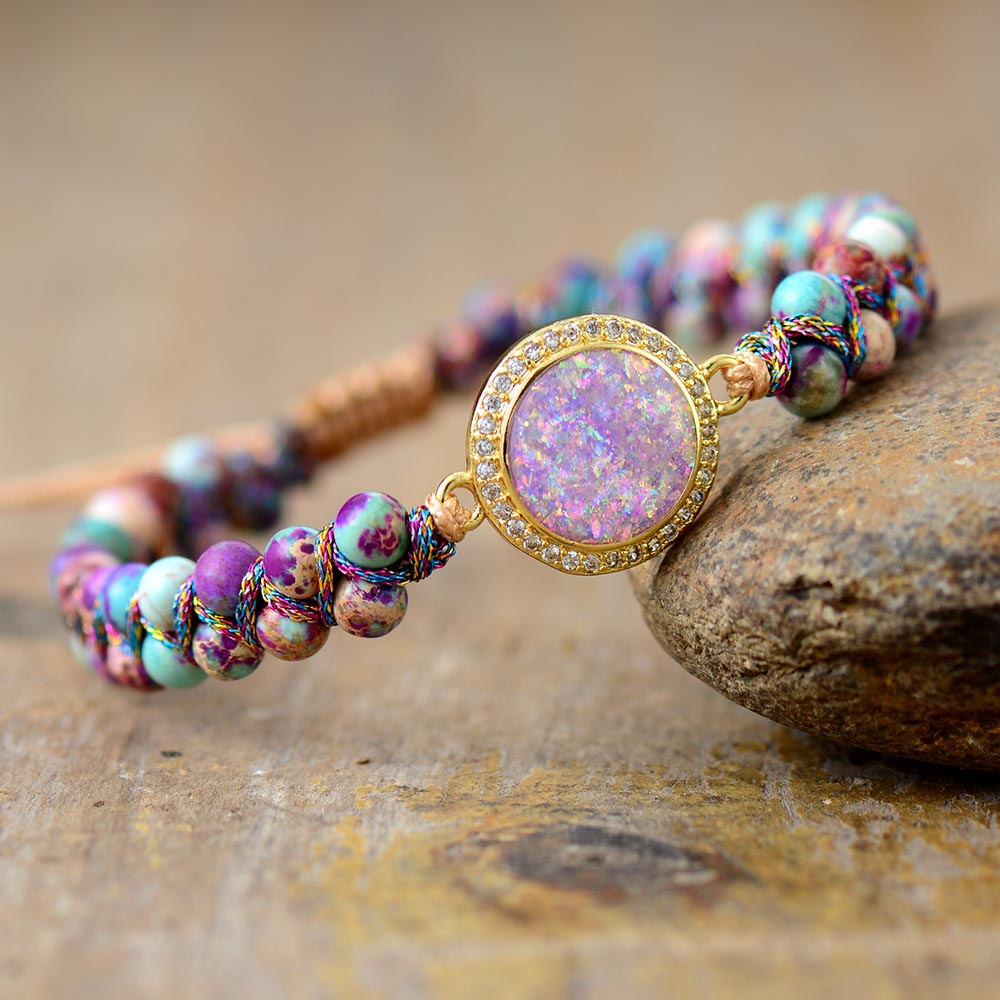 Opal & Jasper Armband