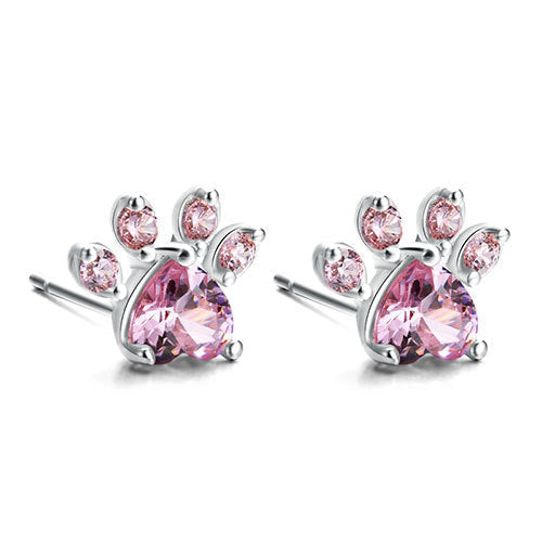 Roséguld Tass Smyckeset – 4 Delar med Zirkonia Hjärta (Ring, Halsband, Örhängen, Armband)