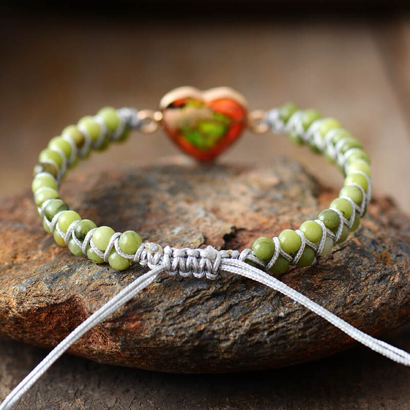 Jade Love Armband