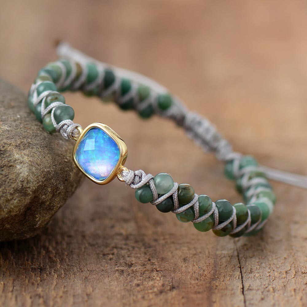 Opal Jade Armband