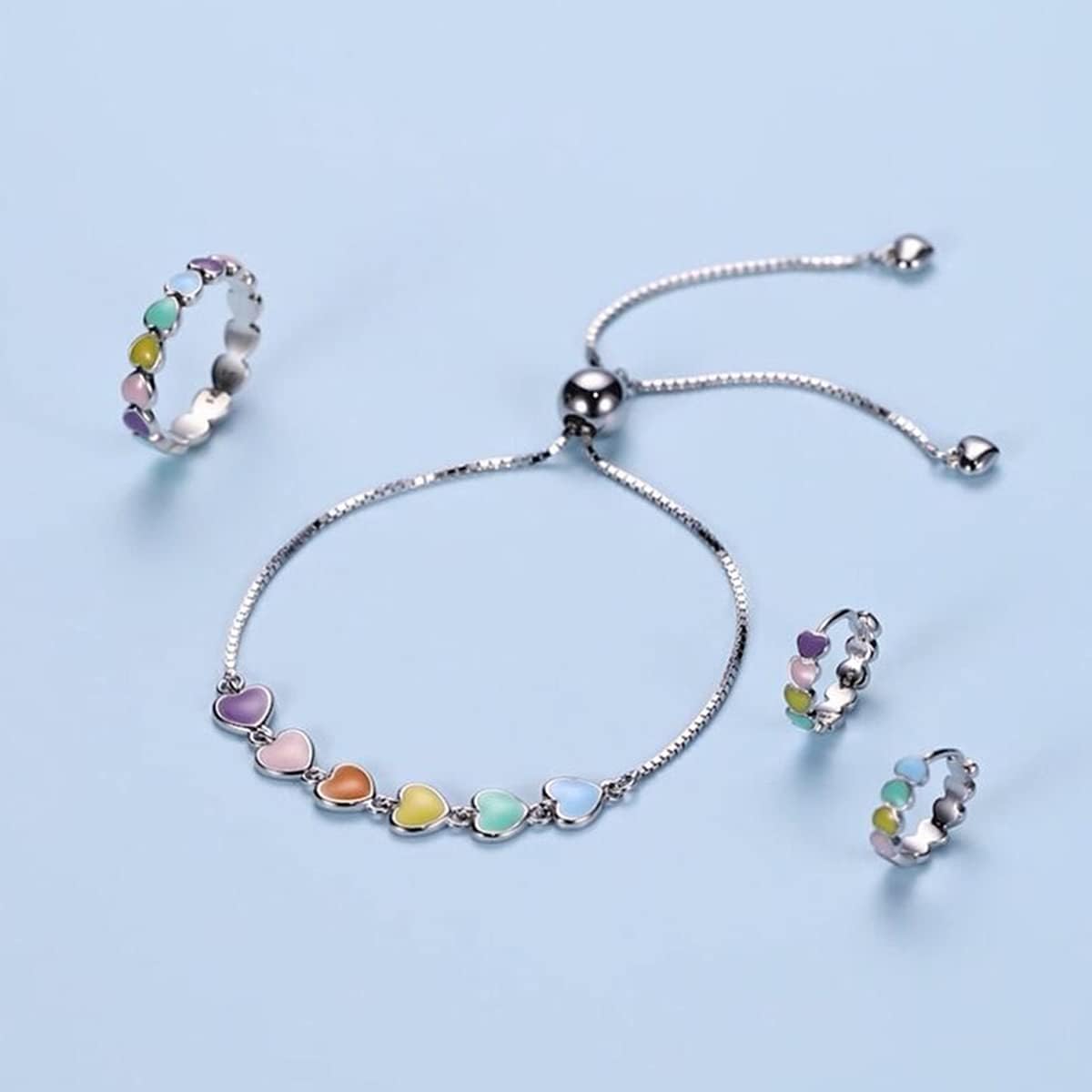 Armband med Paws Print i Sterling Silver – Justerbar Passform