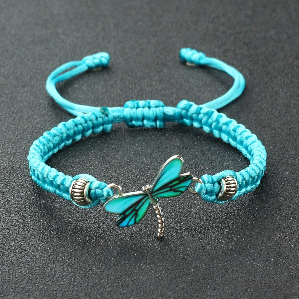 Drakfjärilsdrömmar Handvävd Armband