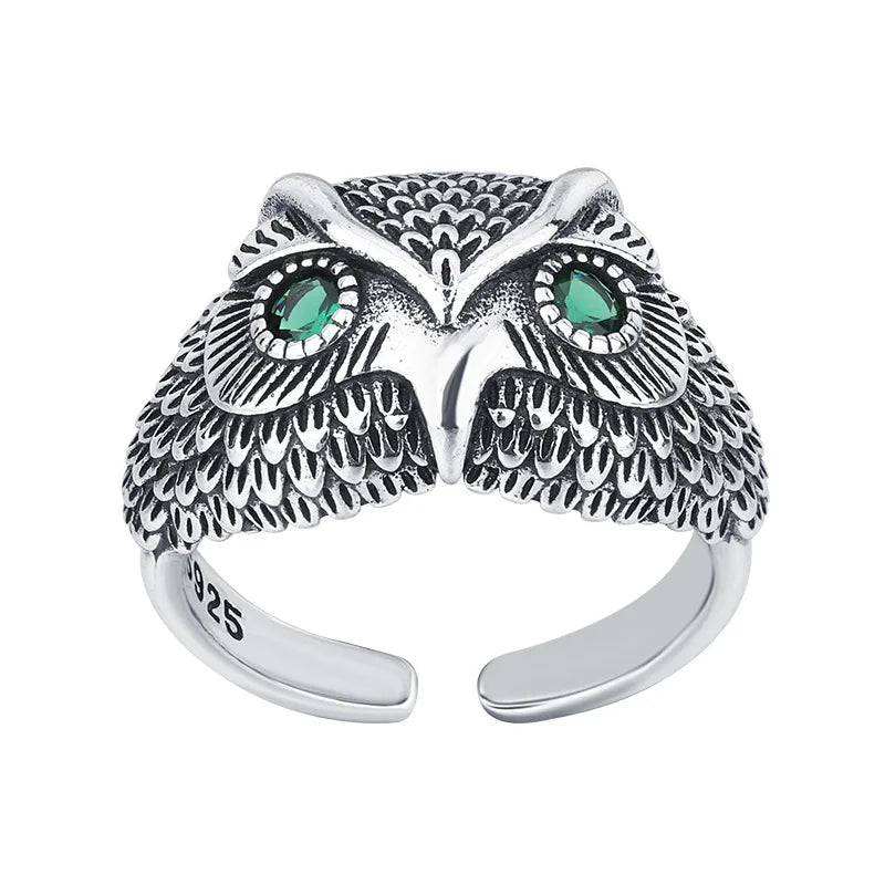 Ugglering i sterlingsilver
