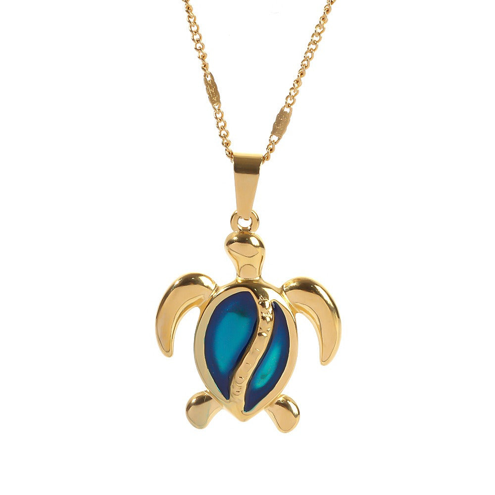 Ocean Dreams Blå Sköldpadds Halsband