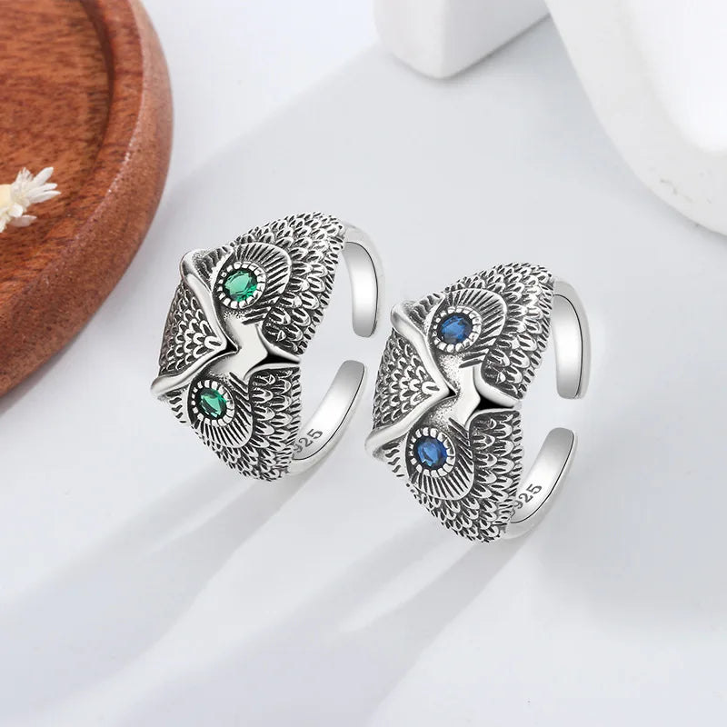 Ugglering i sterlingsilver