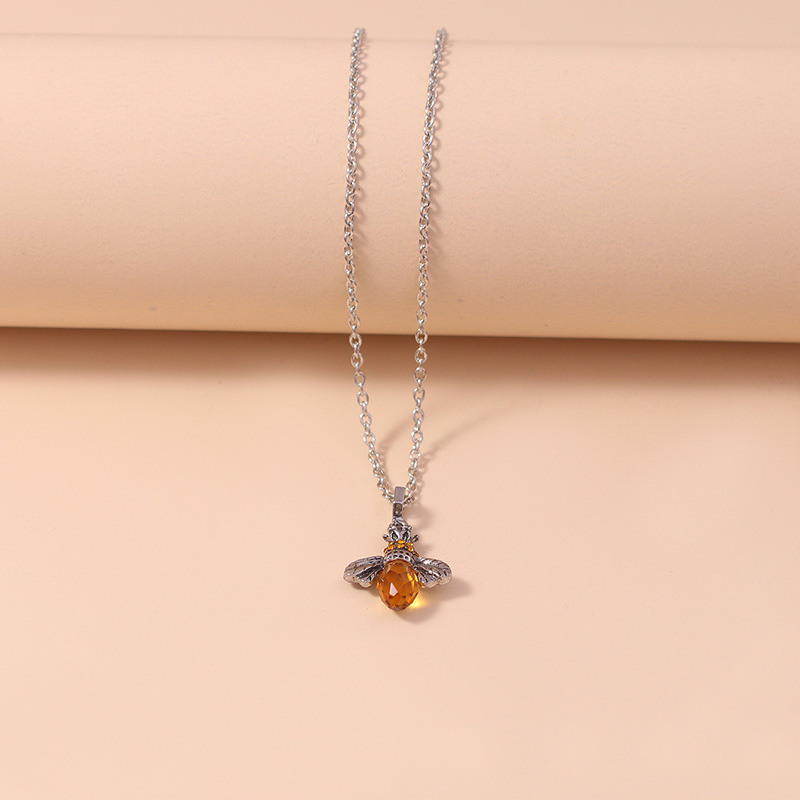 Gyllene Bi Ande Halsband
