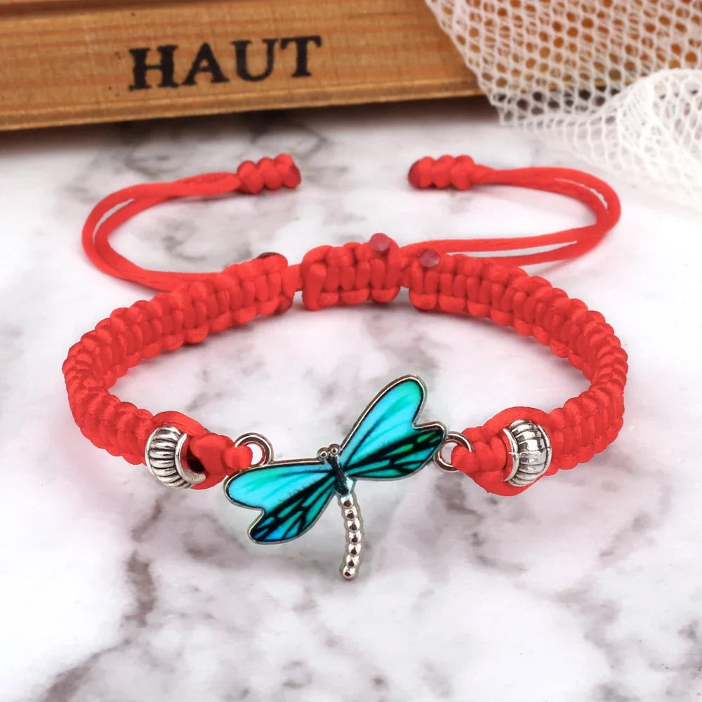 Drakfjärilsdrömmar Handvävd Armband