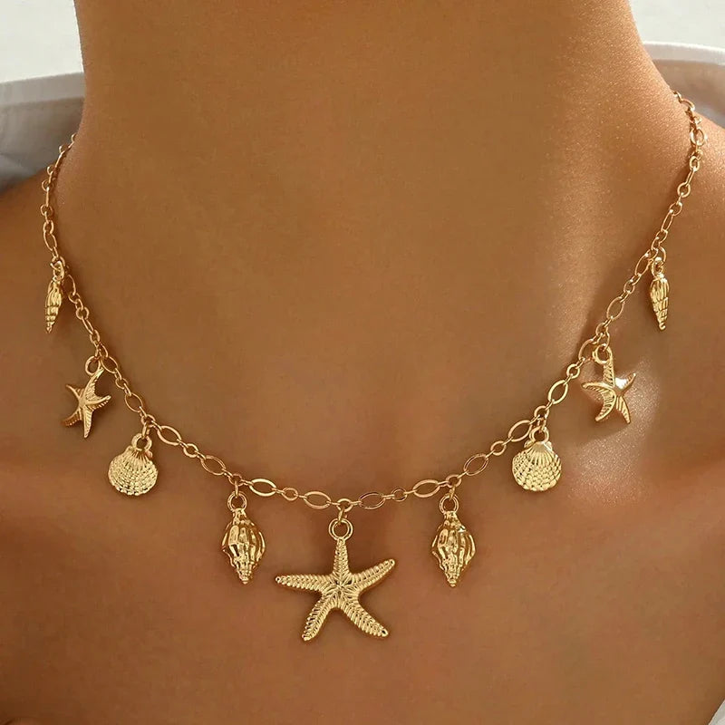 Havsdreams Sjöstjärna Snäckhalsband