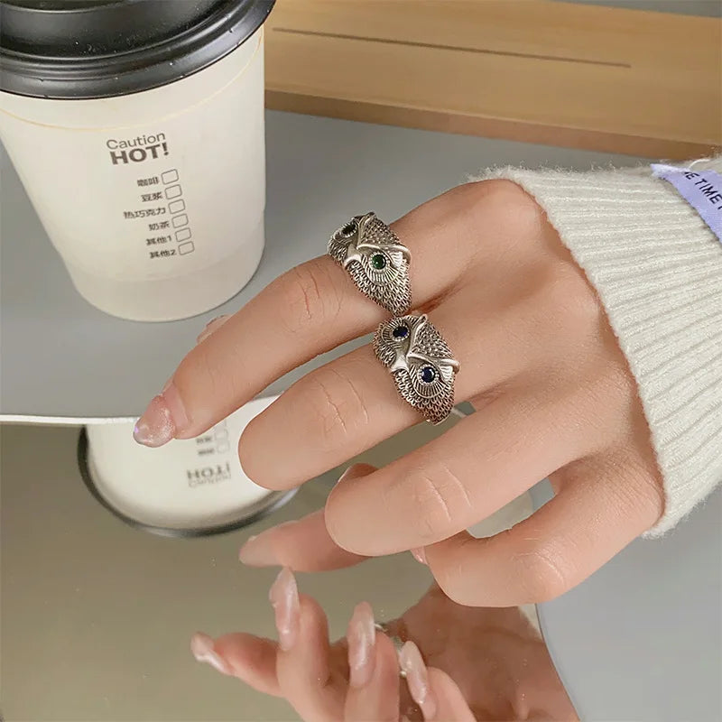 Ugglering i sterlingsilver