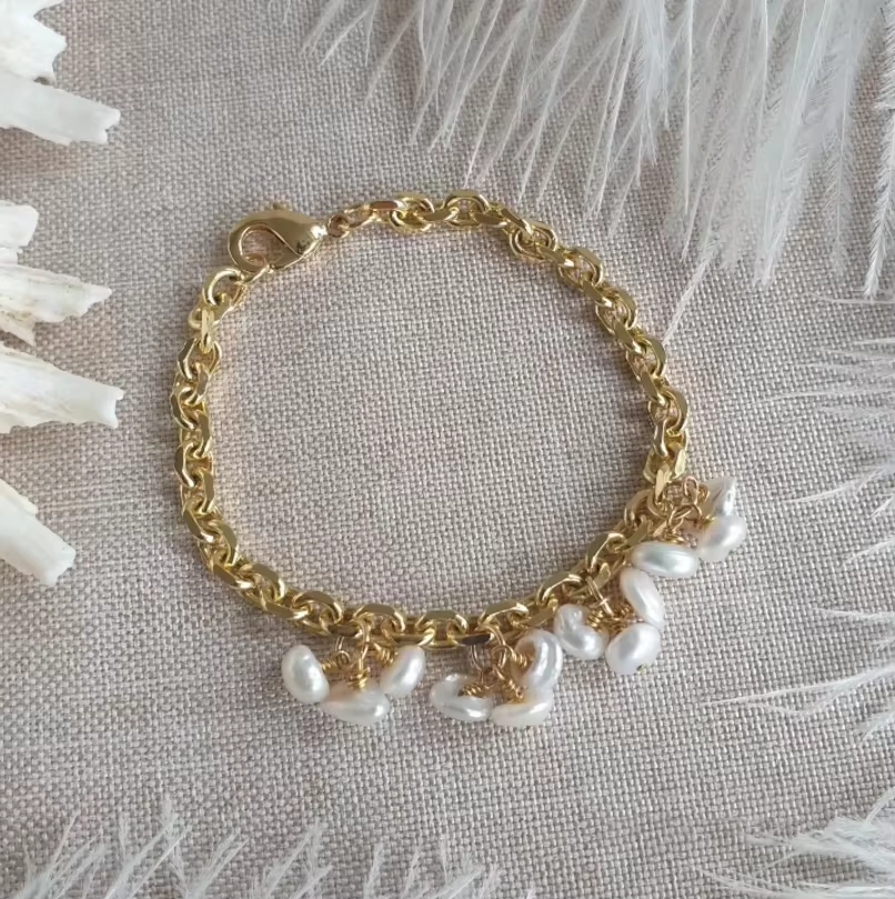 Vintage Barockpärlarmband
