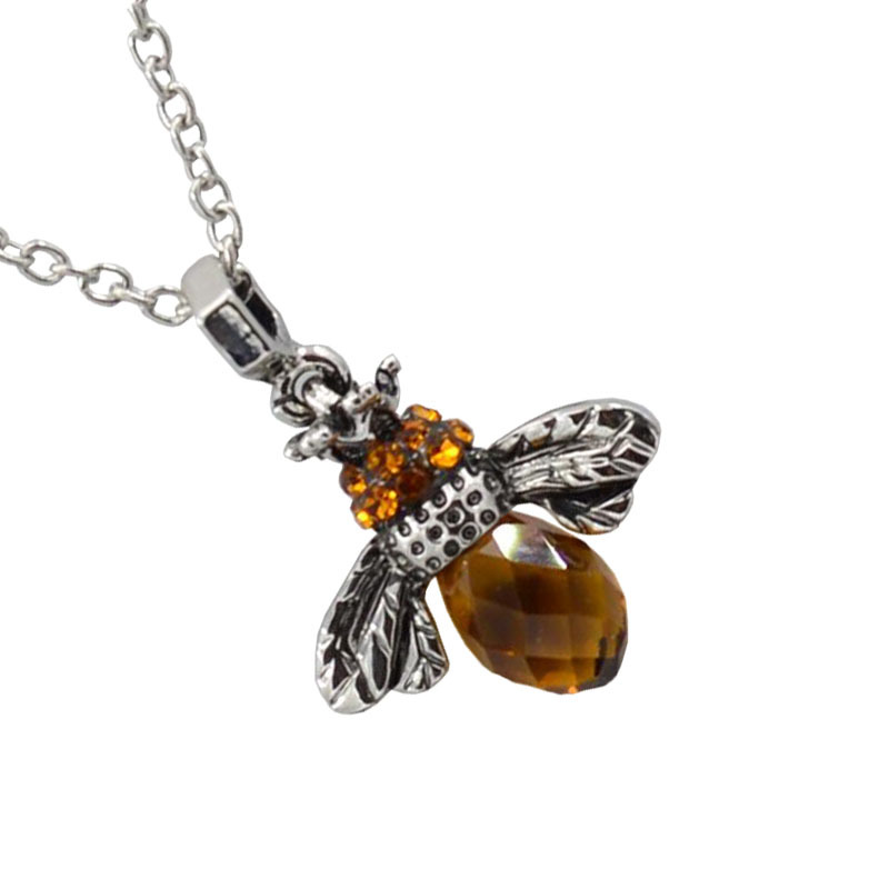 Gyllene Bi Ande Halsband