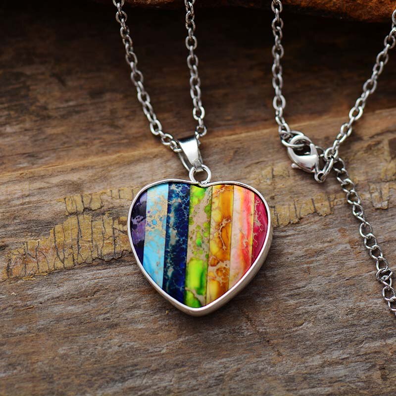 Jasper Chakra Kärlekshalsband