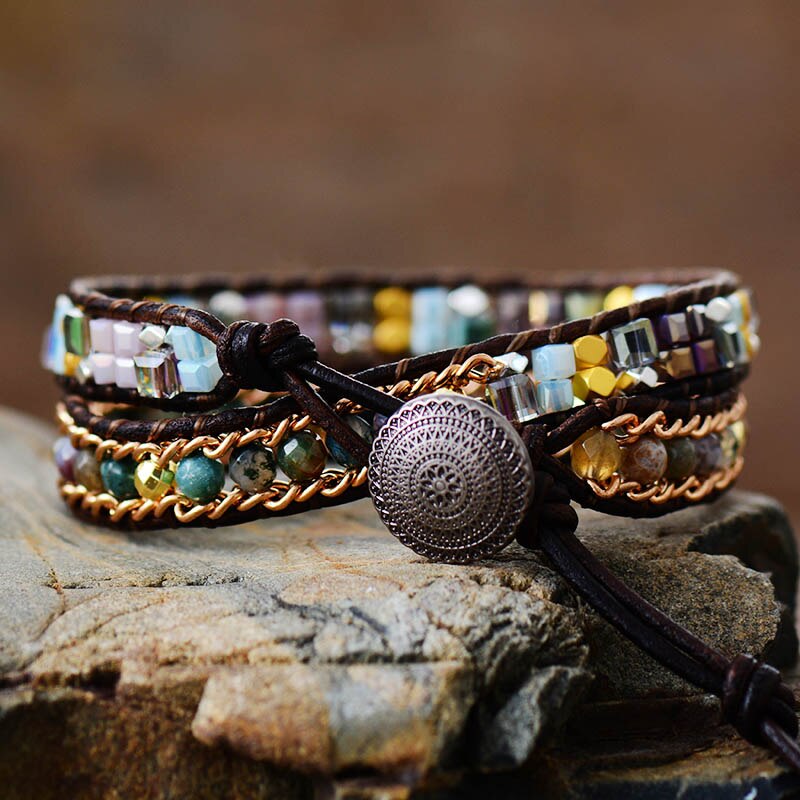Onyx Wrap Armband