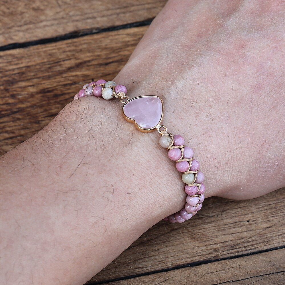 Rhodonit Kärleksbeskydd Armband