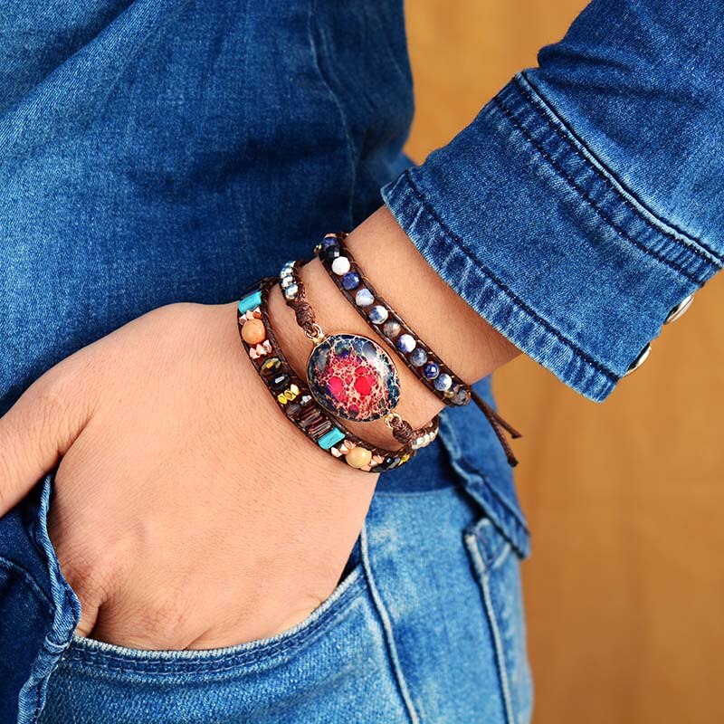 Eld Imperial Jasper Armband