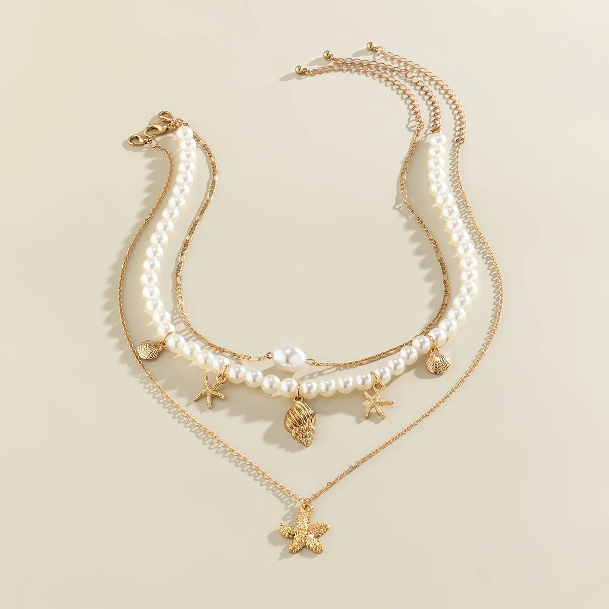 Stjärnfallsdrömmar Pärl Choker Halsband