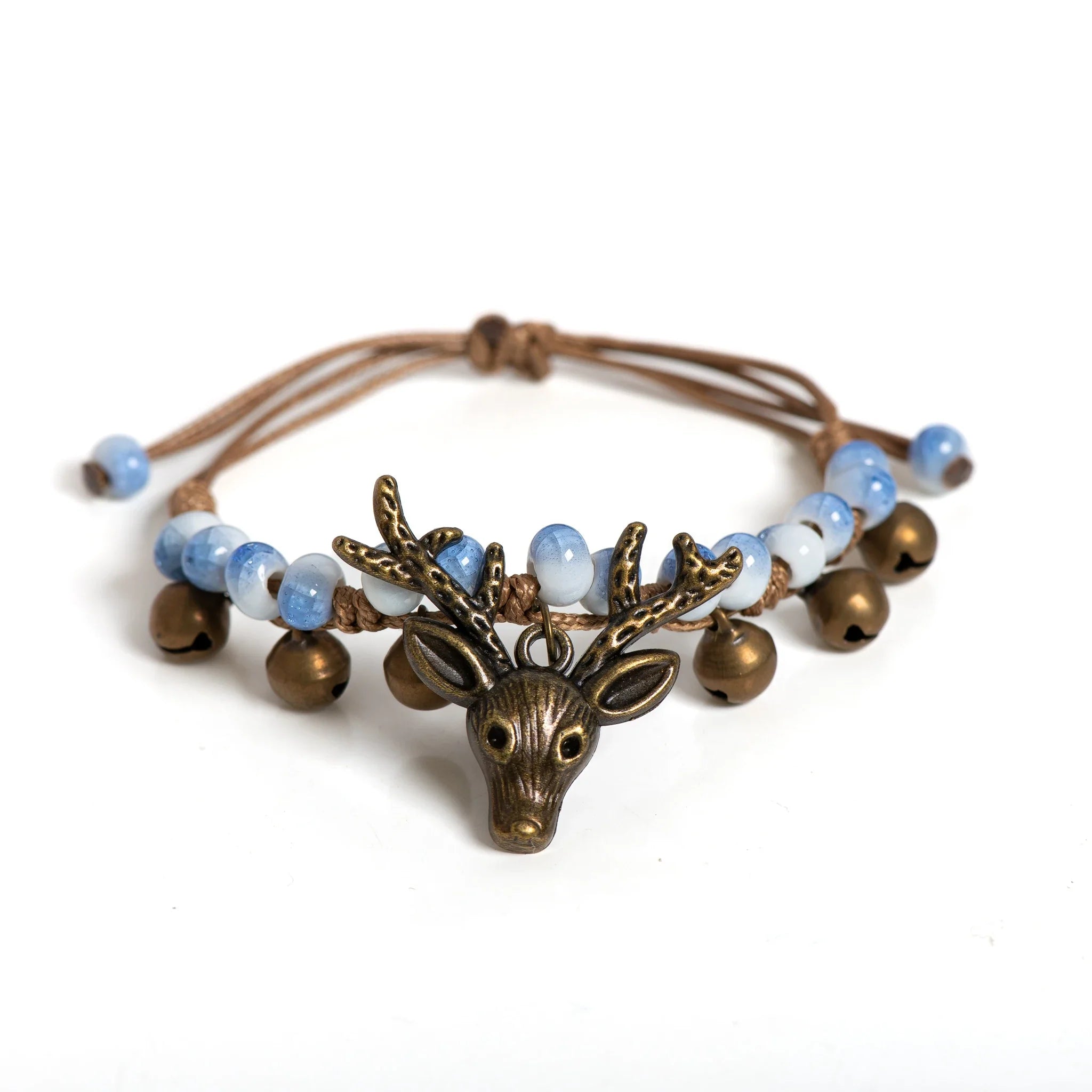 Handgjord Keramisk Fawn Charm Armband
