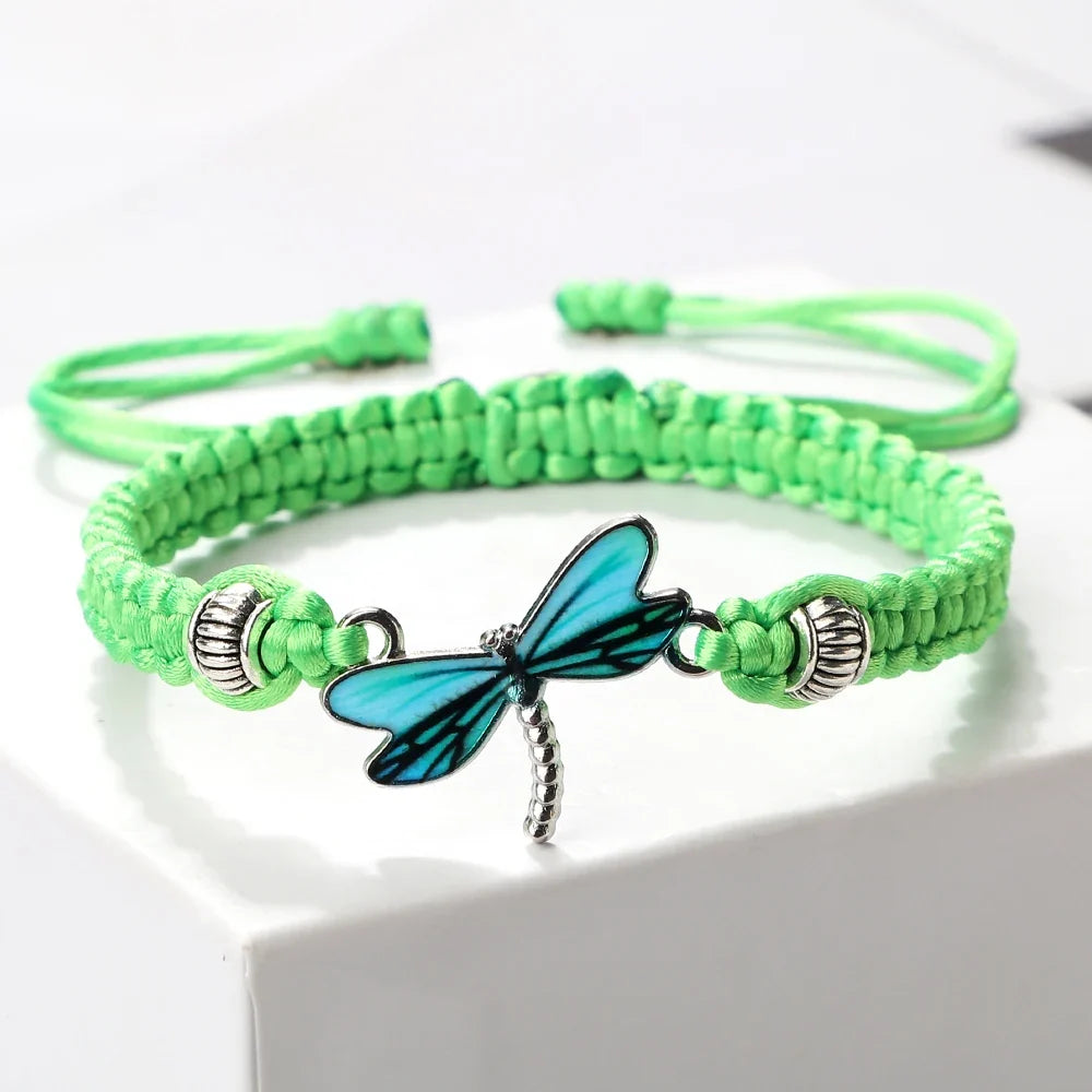 Drakfjärilsdrömmar Handvävd Armband