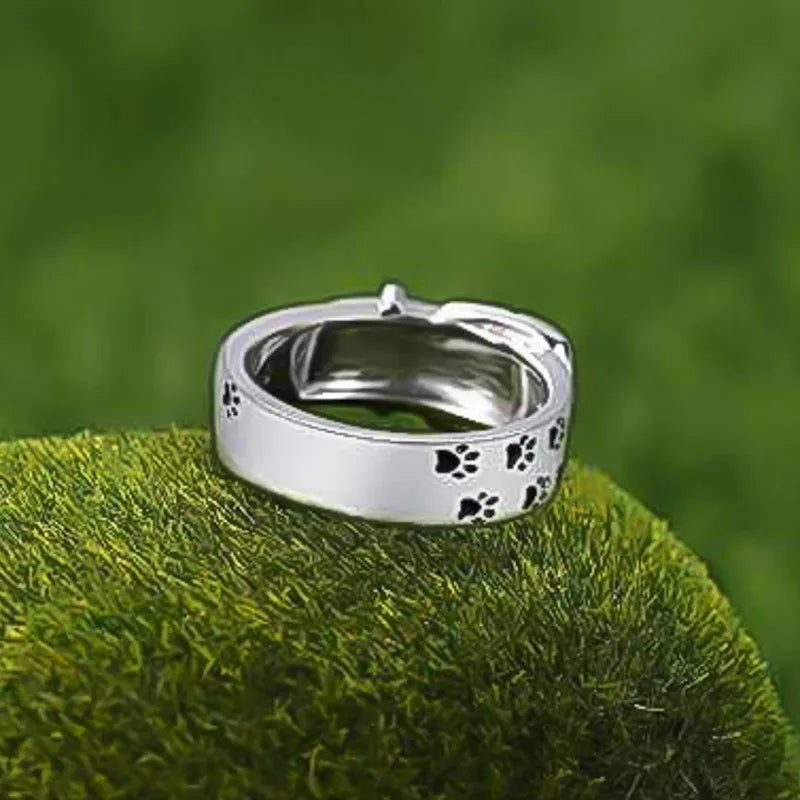 Söt och stilren ring inspirerad av hundhalsband