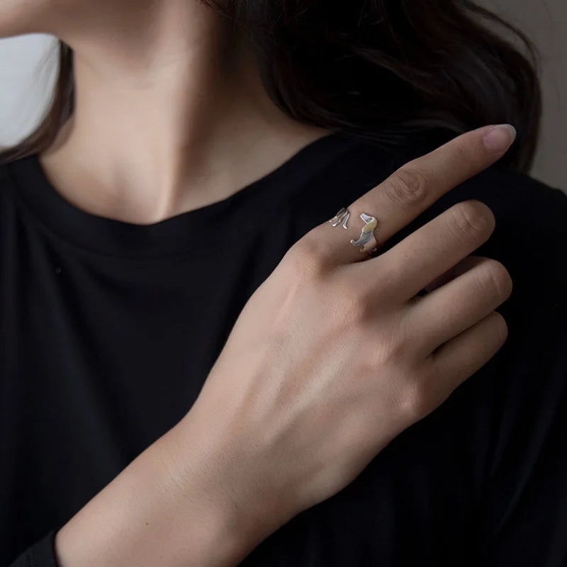 Taxring i 925 sterlingsilver – justerbar passform
