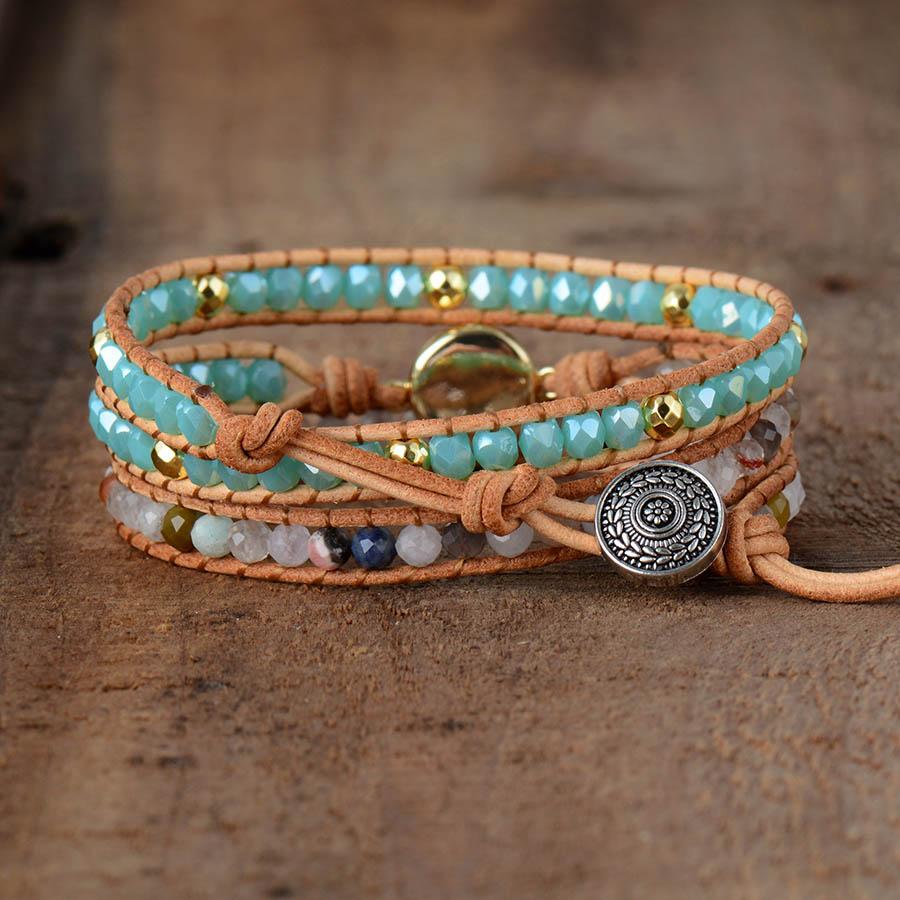 Opal Skyddande Wrap Armband