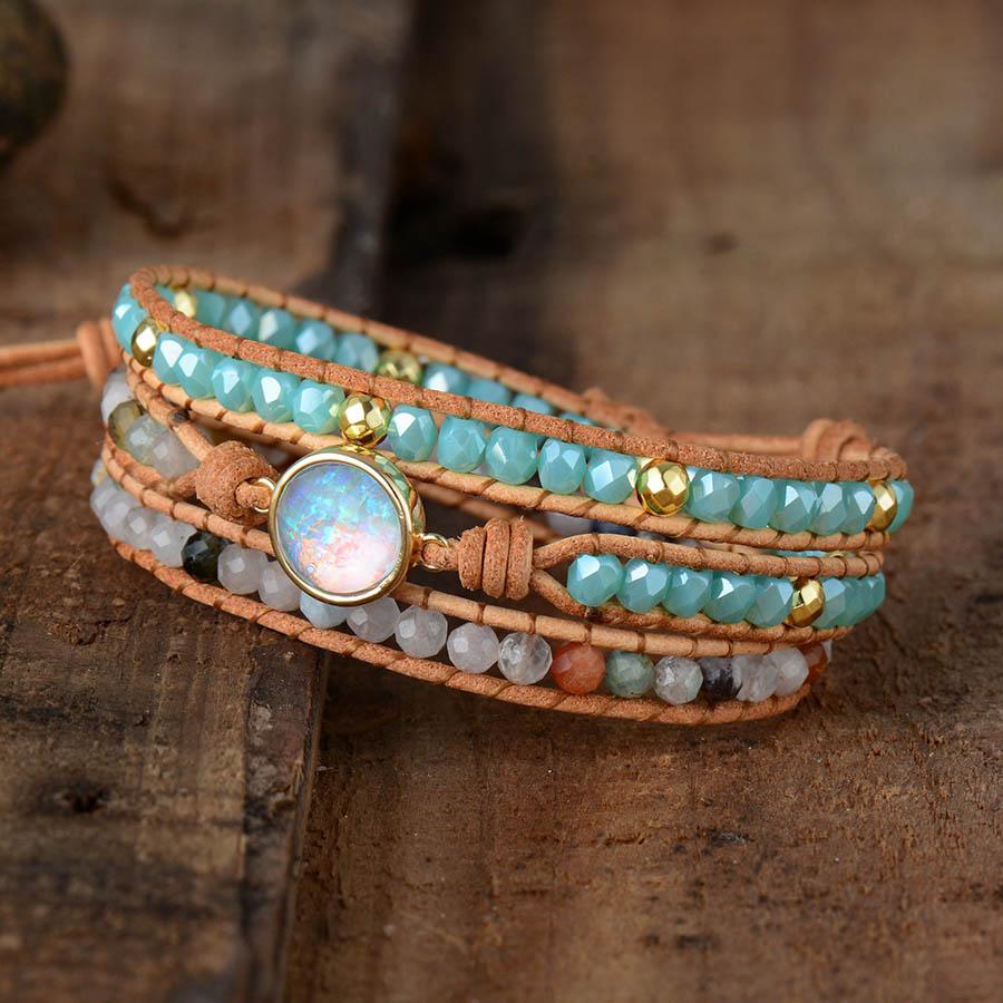 Opal Skyddande Wrap Armband