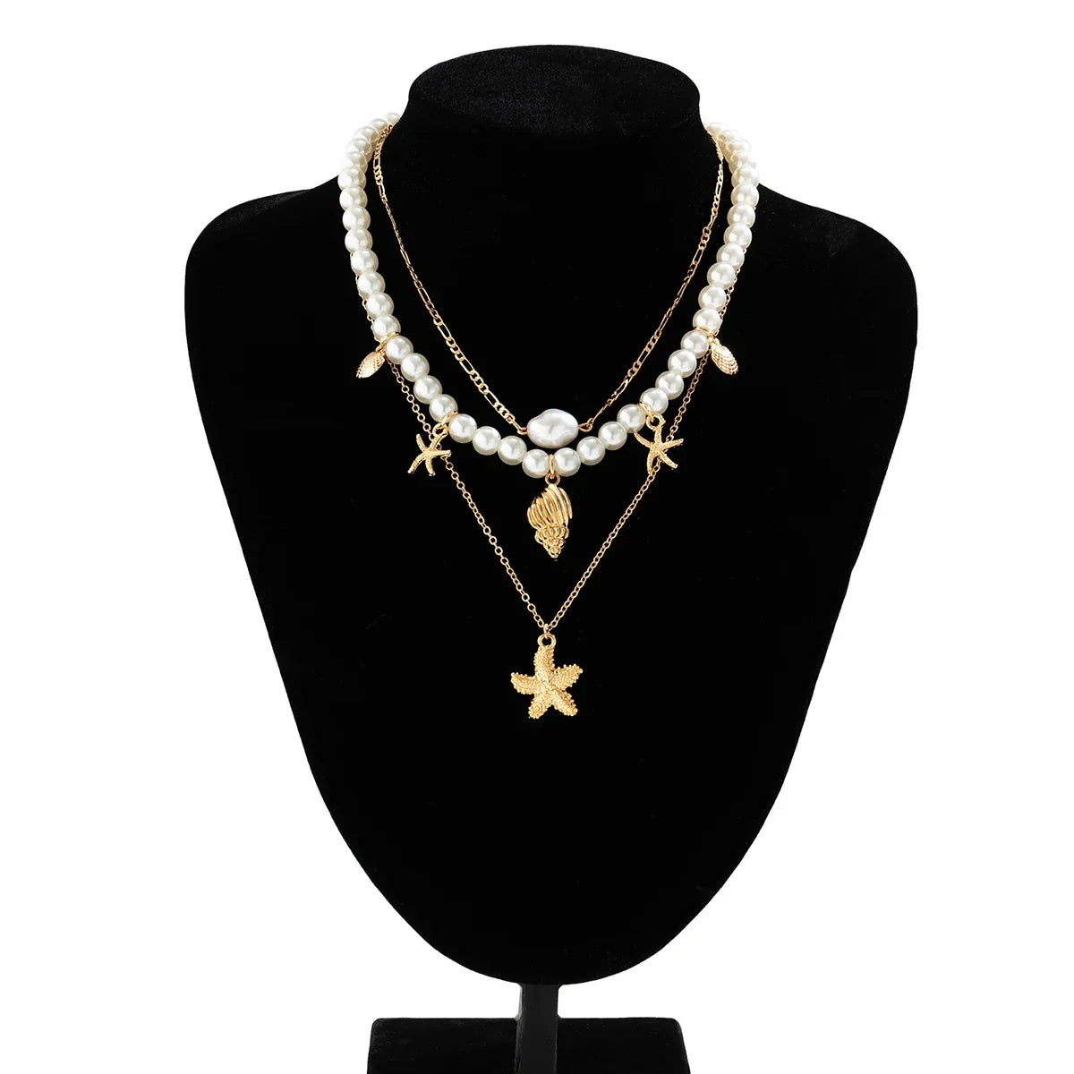 Stjärnfallsdrömmar Pärl Choker Halsband