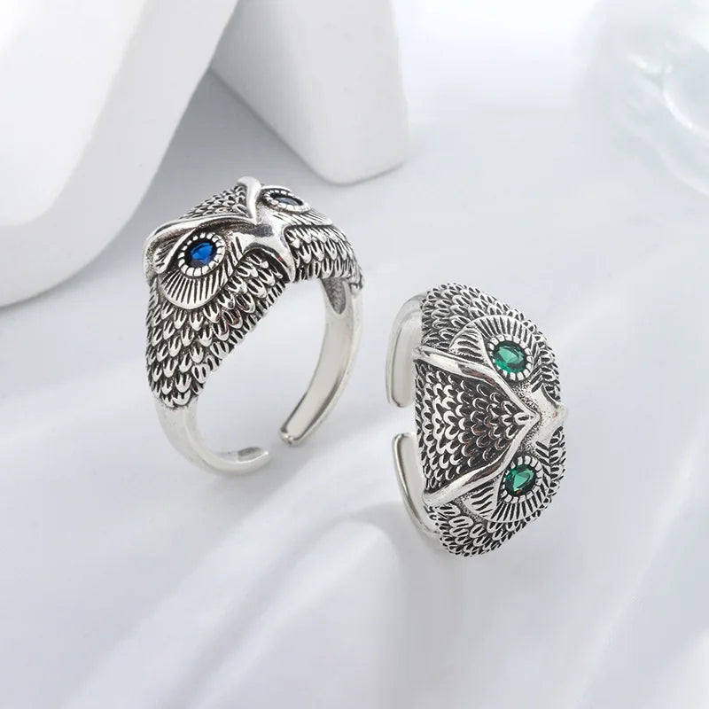 Ugglering i sterlingsilver