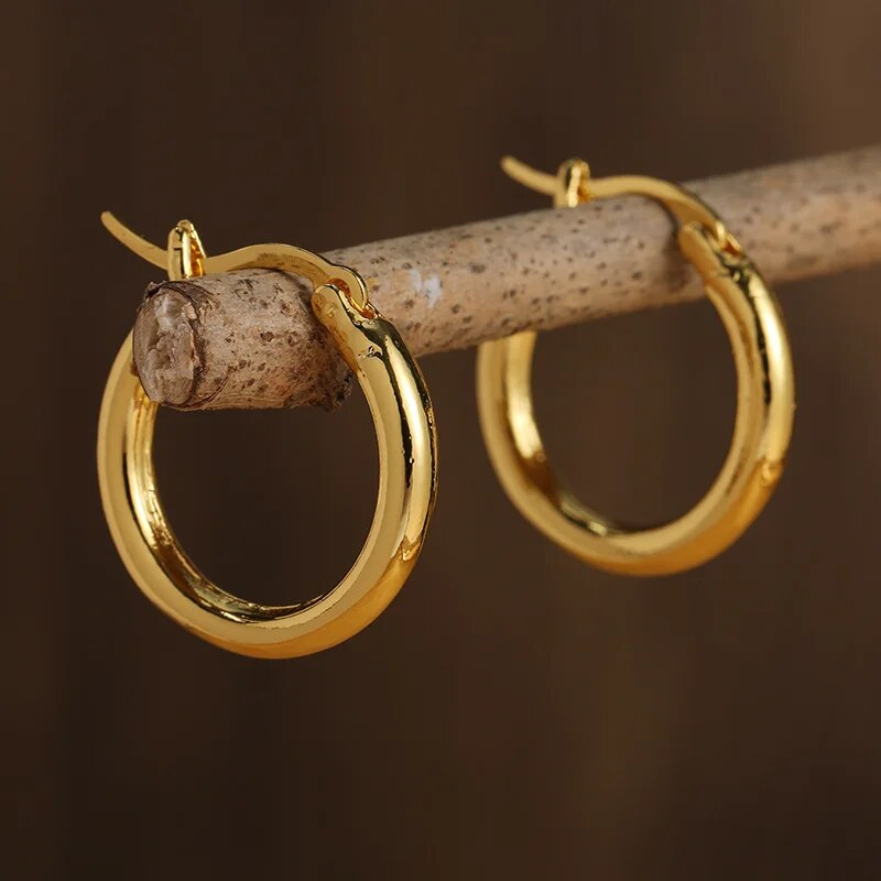 Vintage Guld & Silver Hängörhängen