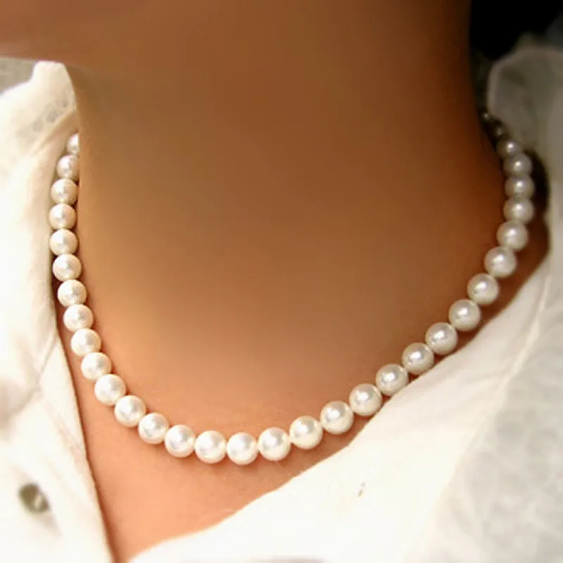 Vintage Tidlös Pärlhalsband