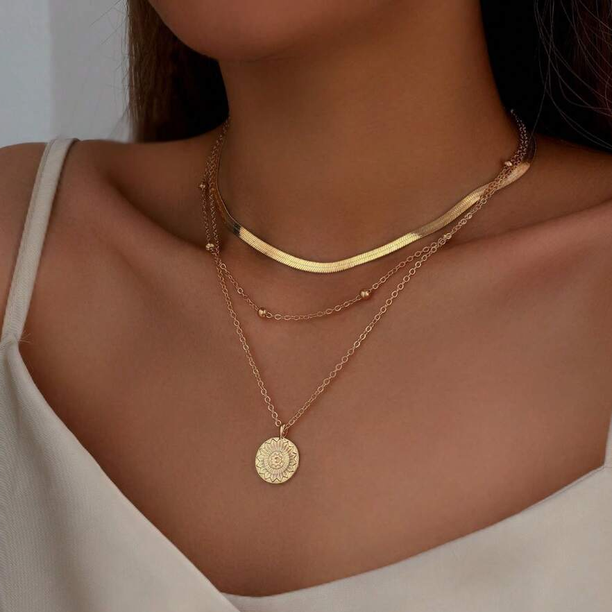 Vintage Guldpläterad Halsband